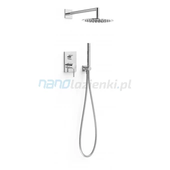 Tres MONOMANDOS 06228004 Bateria wannwo-natryskowa podtynkowa z kompletem prysznicowym